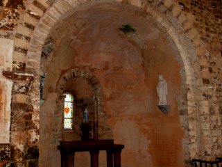 Absidiole, chapelle d'Etival